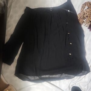 AGB Black Asymmetrical Women's Skirt